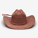 Pippa Raffia Cowboy in Rose