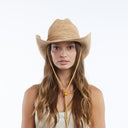 Pippa Raffia Cowboy in Natural