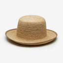 June Raffia Bucket in Natural