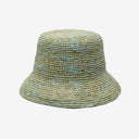 Noa Raffia Bucket in Mint