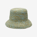 Noa Raffia Bucket in Mint