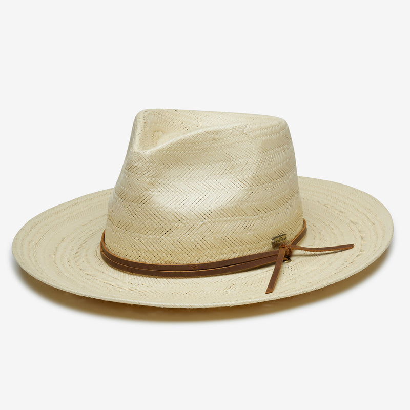 Wyeth Fisher Straw Sun Hat in Natural – beige