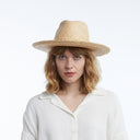 Pietra Raffia Fedora in Natural