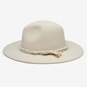 Finn Packable Wool Fedora in Bone