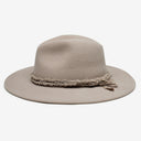 Finn Wool Fedora in Taupe
