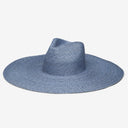 Brie Wheat Straw Hat in Blue