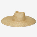 Brie Wide Brim Wheat Straw Rancher in Natural