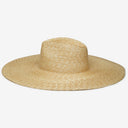 Brie Wide Brim Wheat Straw Rancher in Natural