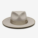 Chance Wool Felt Fedora in Taupe