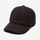 Logan Speckled Wool Cap in Brown - Men's