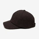 Logan Speckled Wool Cap in Brown - Men's