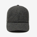 Logan Speckled Wool Cap in Grey - Men's