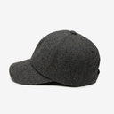 Logan Speckled Wool Cap in Grey - Men's