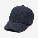Logan Speckled Wool Cap in Navy - Men's