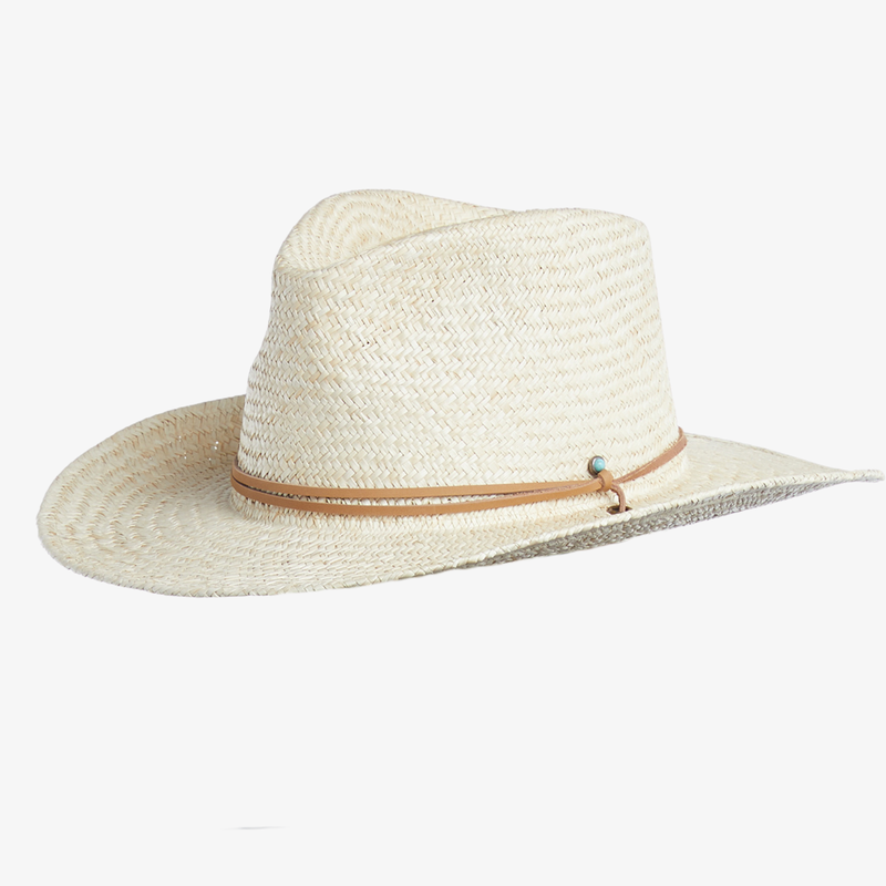 Wyeth Lisbon Straw Rancher Hat in Natural – beige