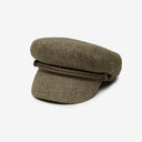 Wyeth Blair Wool Newsboy Cap in Olive – green