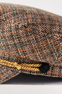 Crew Wool Newsboy Cap in Brown