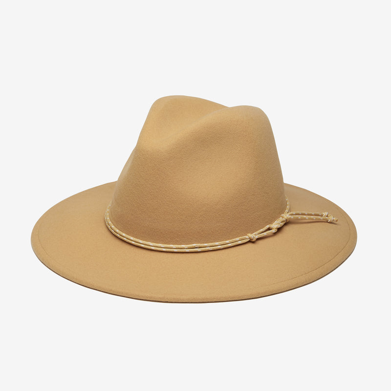 Wyeth Arden Fedora in Honey – packable