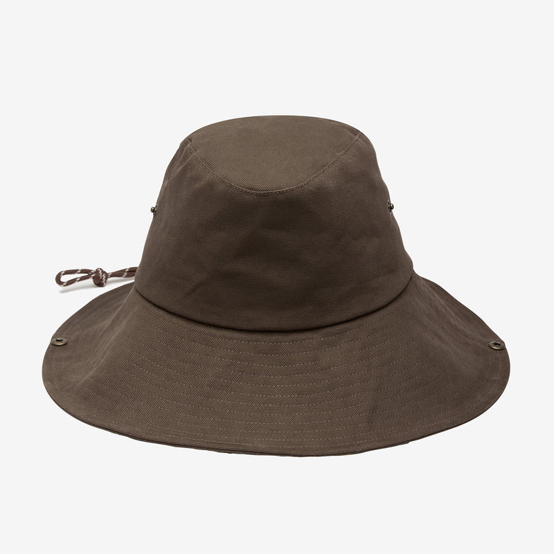 Wyeth Breeze Cotton Sun Hat in Brown