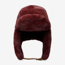 Wyeth Sigita Faux Fur Trapper Hat in Burgundy – red, additional view