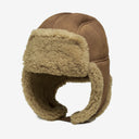 Leeds Shearling Trapper in Camel