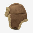 Leeds Shearling Trapper in Camel