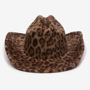 McGraw Wool Felt Cowboy in Leopard