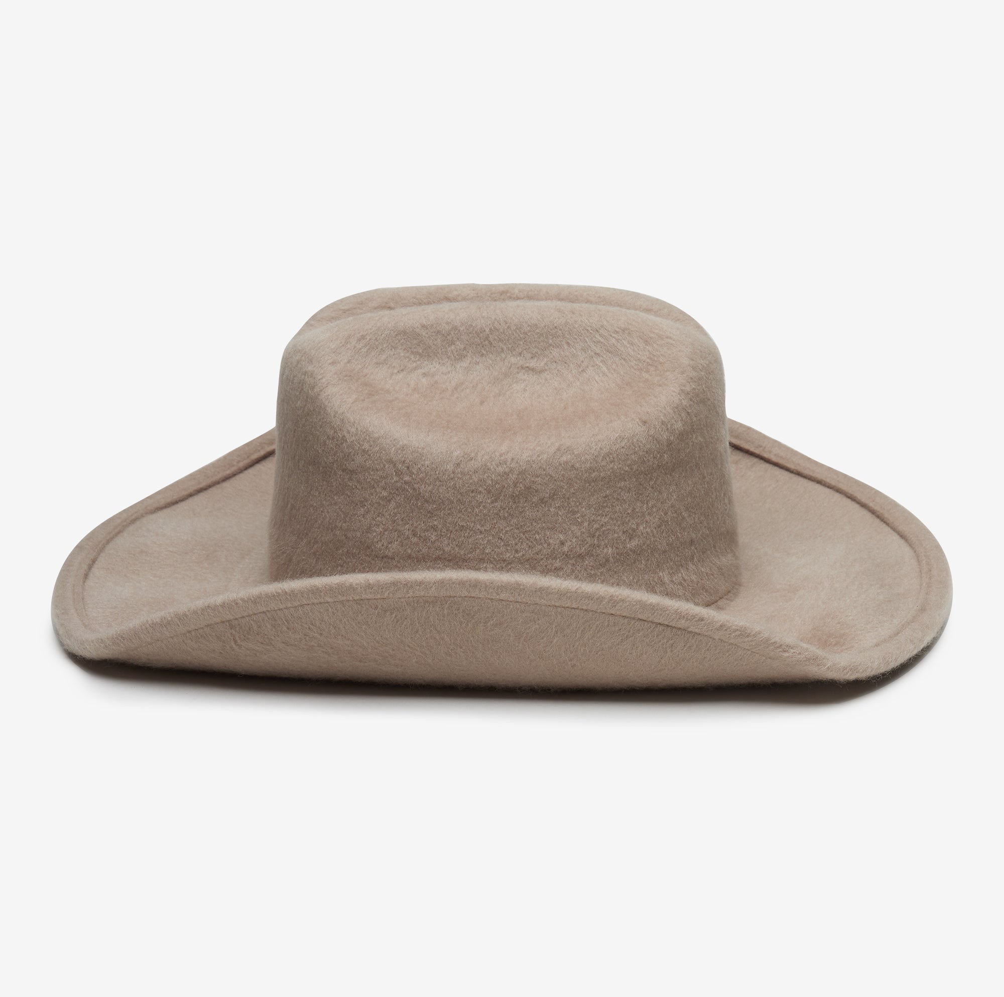 McGraw Wool Felt Cowboy Hat in Taupe display picture 2