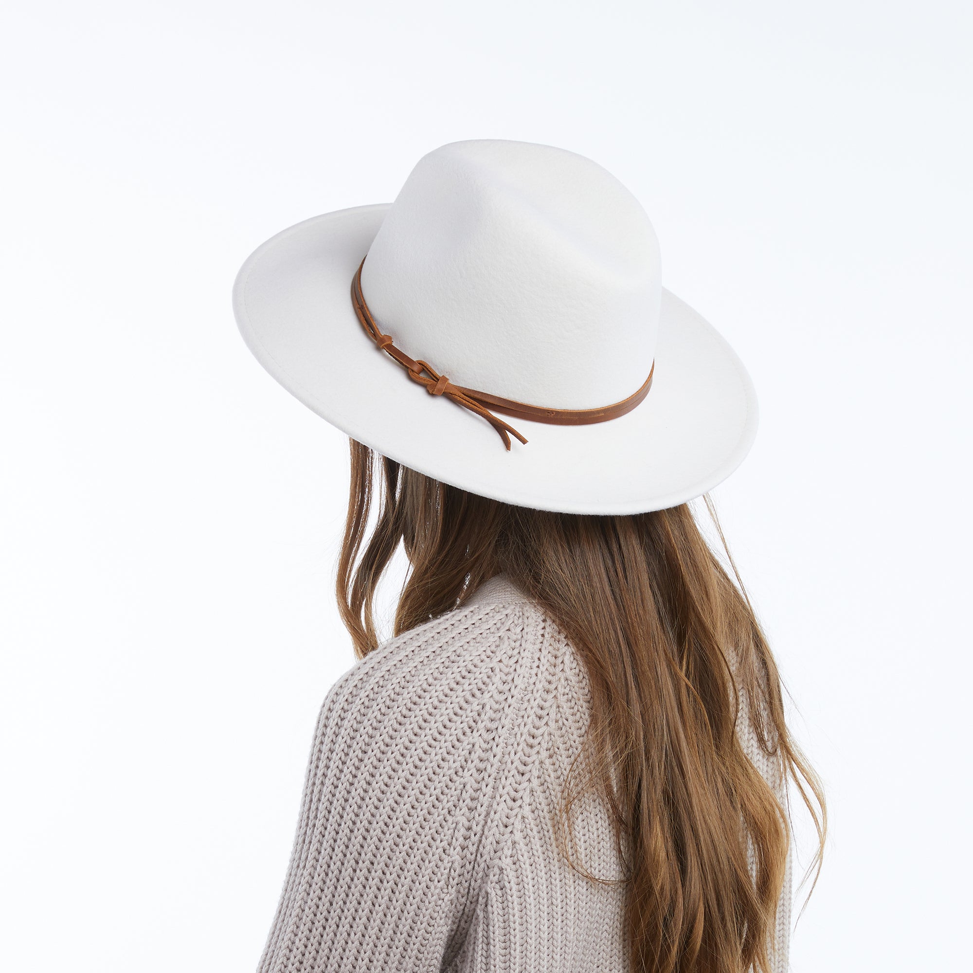 NEW Wyeth Women\'s Billie Fedora Hat One Size Adjustable, Clean ~ Old Money Style NEW Wyeth Women main image 2