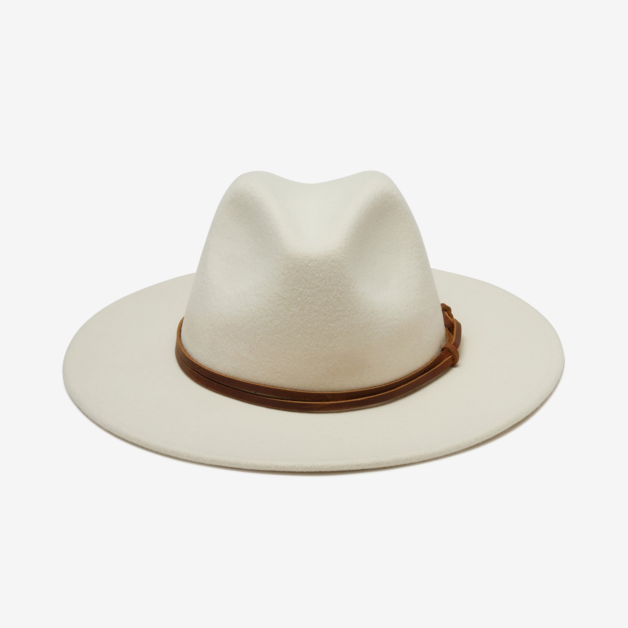 Cream Wool Felt Rancher Hat Billie
