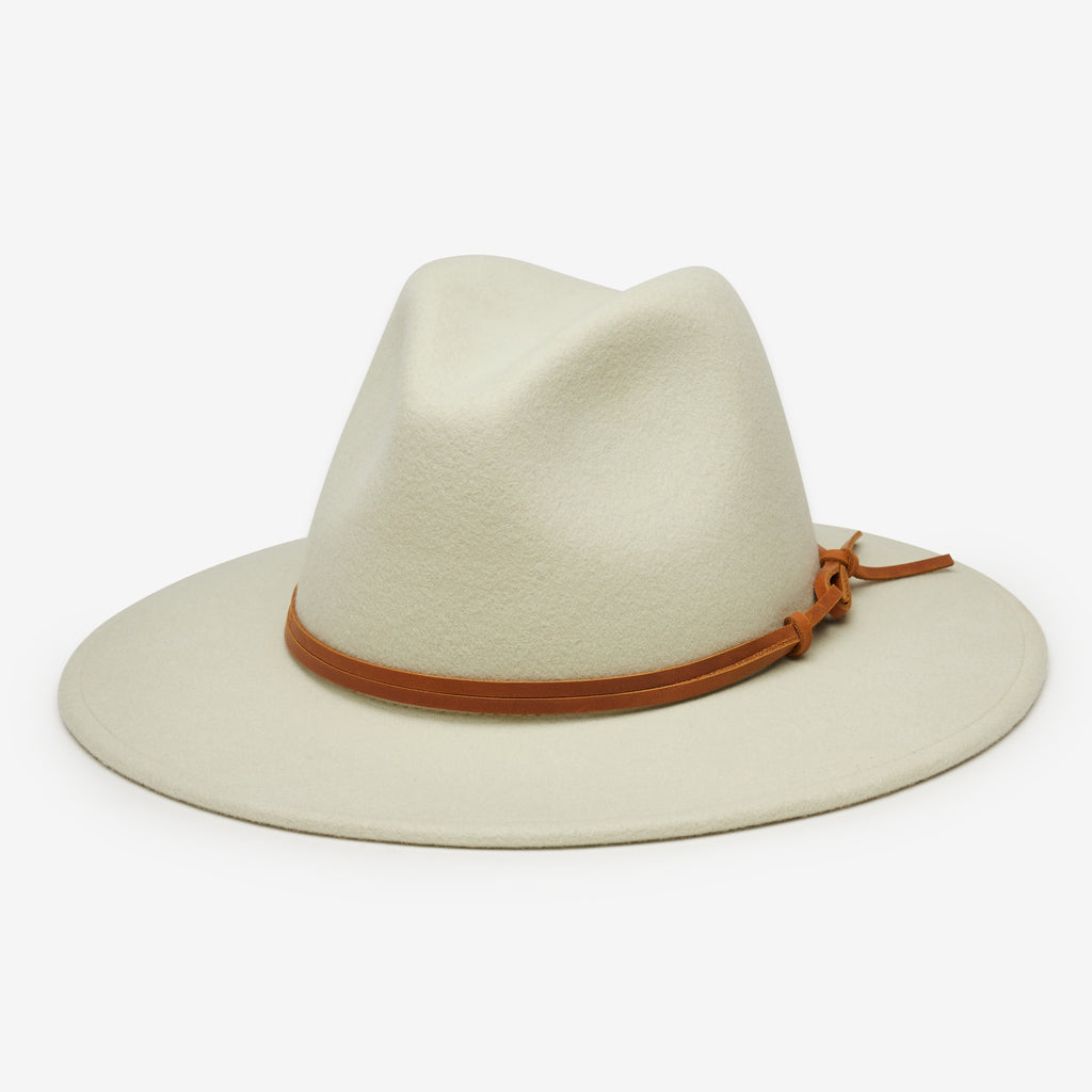 278. Beige cool wool felt rancher hat Olive & Pique | Accessories | 278 Beige Cool Wool Felt  main image 4