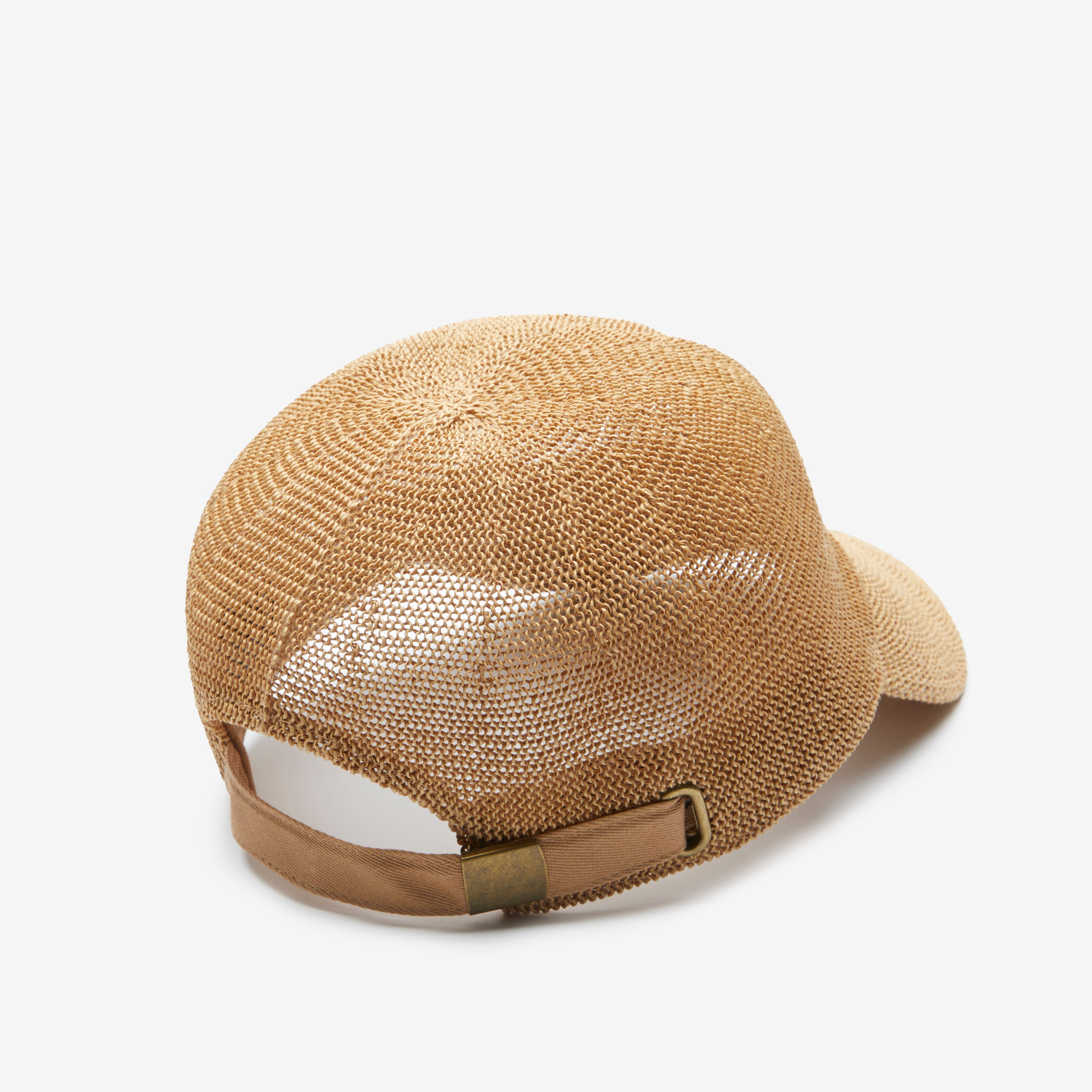 Wyeth by Todd Magill Natural Woven Straw Baseball Cap Paula Packable Straw Women main image 3