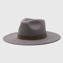 Wyeth River Wool Felt Rancher Hat in Dark Grey – gray