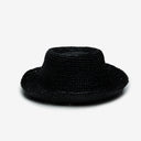 Tali Raffia Bucket in Black