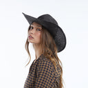 Ford Sisal Straw Cowboy in Black