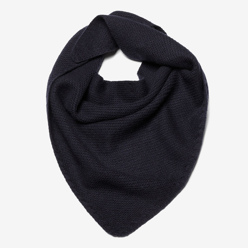 Raffa Cashmere bandana in Navy