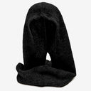 Meryl in Black Hooded Scarf
