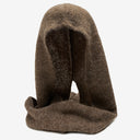 Meryl in Brown Hooded Scarf
