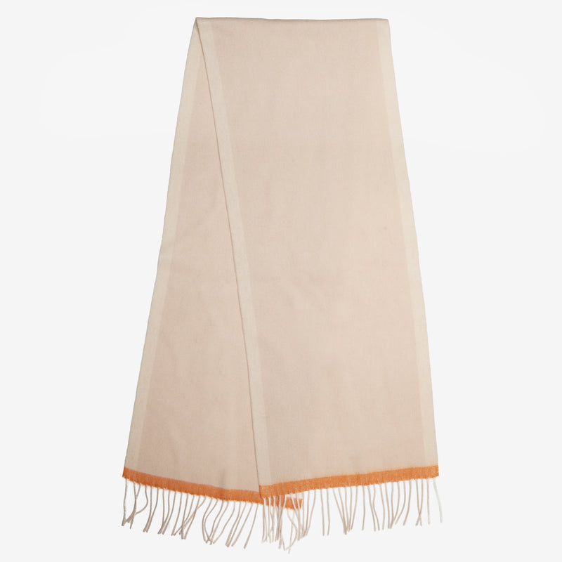 Wyeth Chelsea Cashmere Scarf in Pink Orange