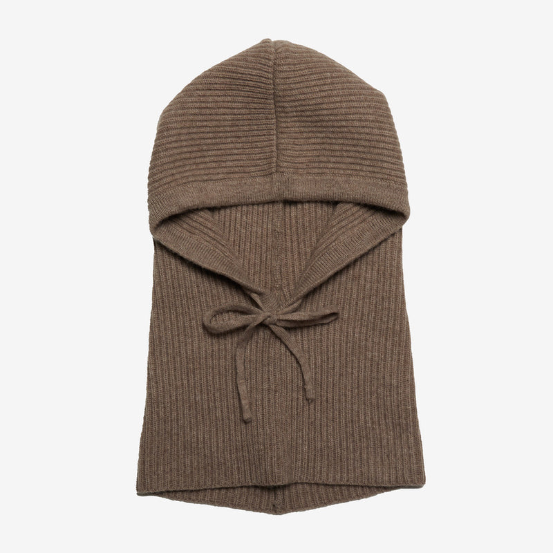 Wyeth Greta Wool Beanie in Tan – brown, cashmere