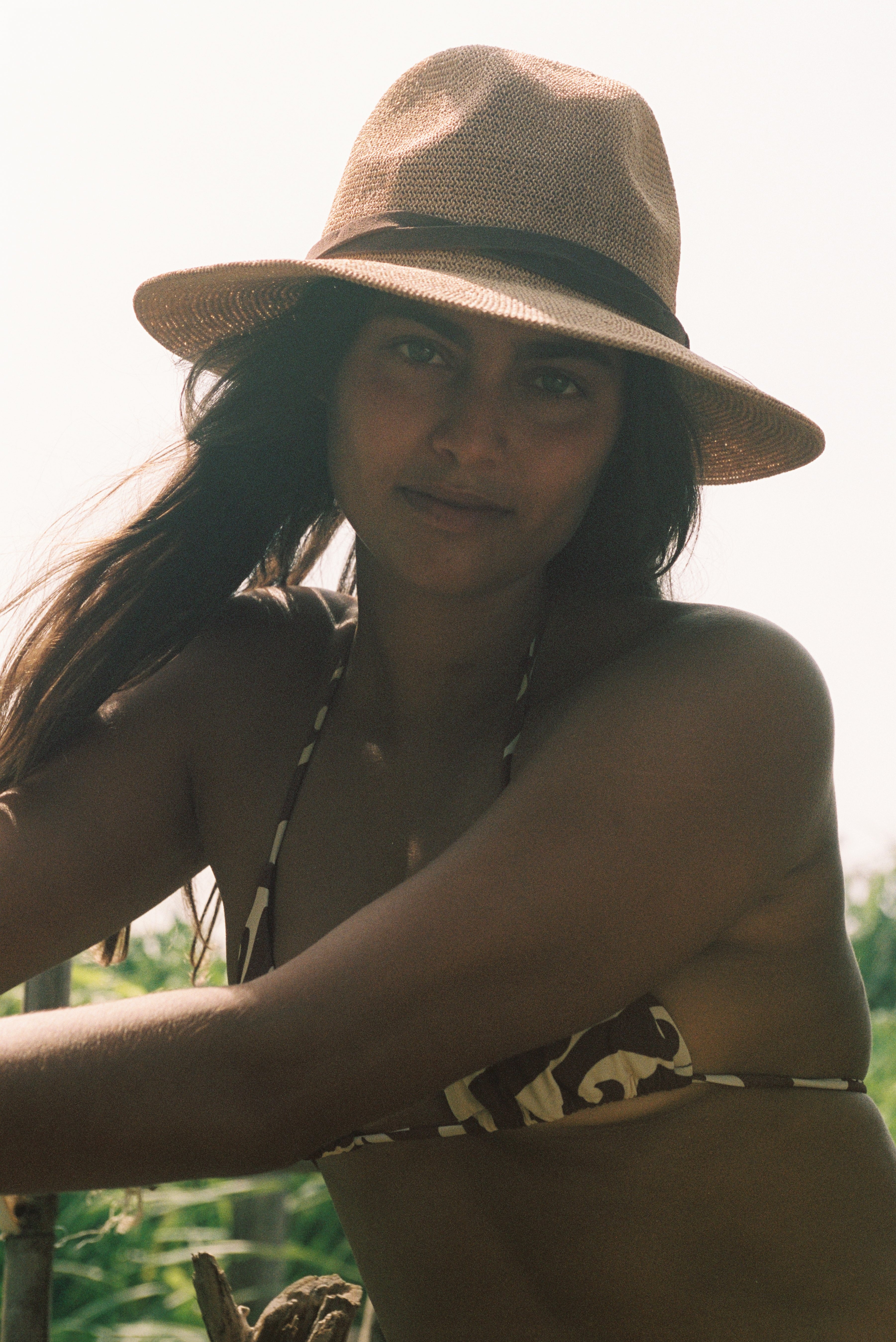 Sedona Straw Panama in Camel