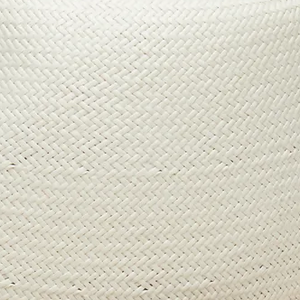Toyo straw, close up - smooth even pressed paper straw, lighter than it looks