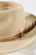 Jared Wool Felt Rancher in Bone