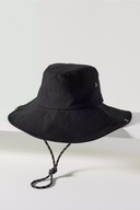 Breeze Cotton Sun Hat in Black