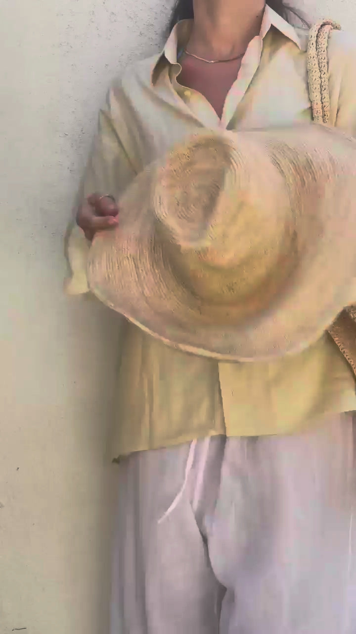 Wyeth Lina Raffia Sun Hat, video