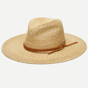 Harley Wheat Straw Sun Hat in Natural display picture 1