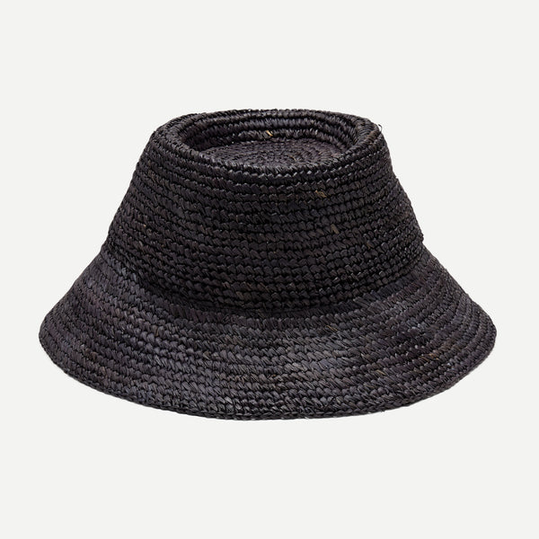 Wyeth Straw Striped Packable Bucket Hat Wyeth Stripe Trim Bucket Hat | Anthropologie main image 3