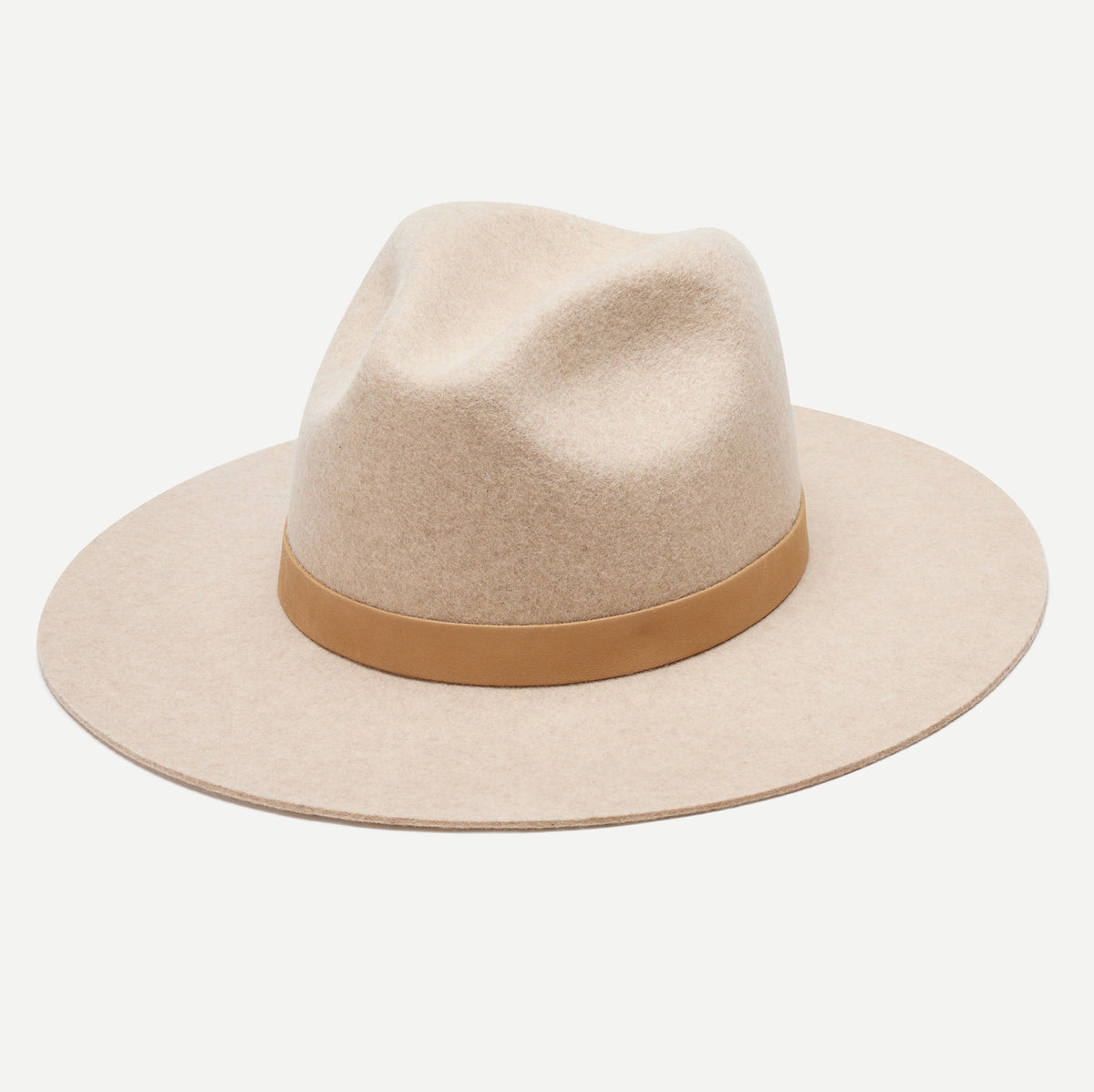 NWT Altard state-Inspired Cream Felt Fedora Hat with Gold Stud Accents m71215292474_1.jpg?1727917844 main image 2