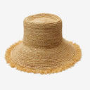 Bora Bora Raffia Bucket in Natural