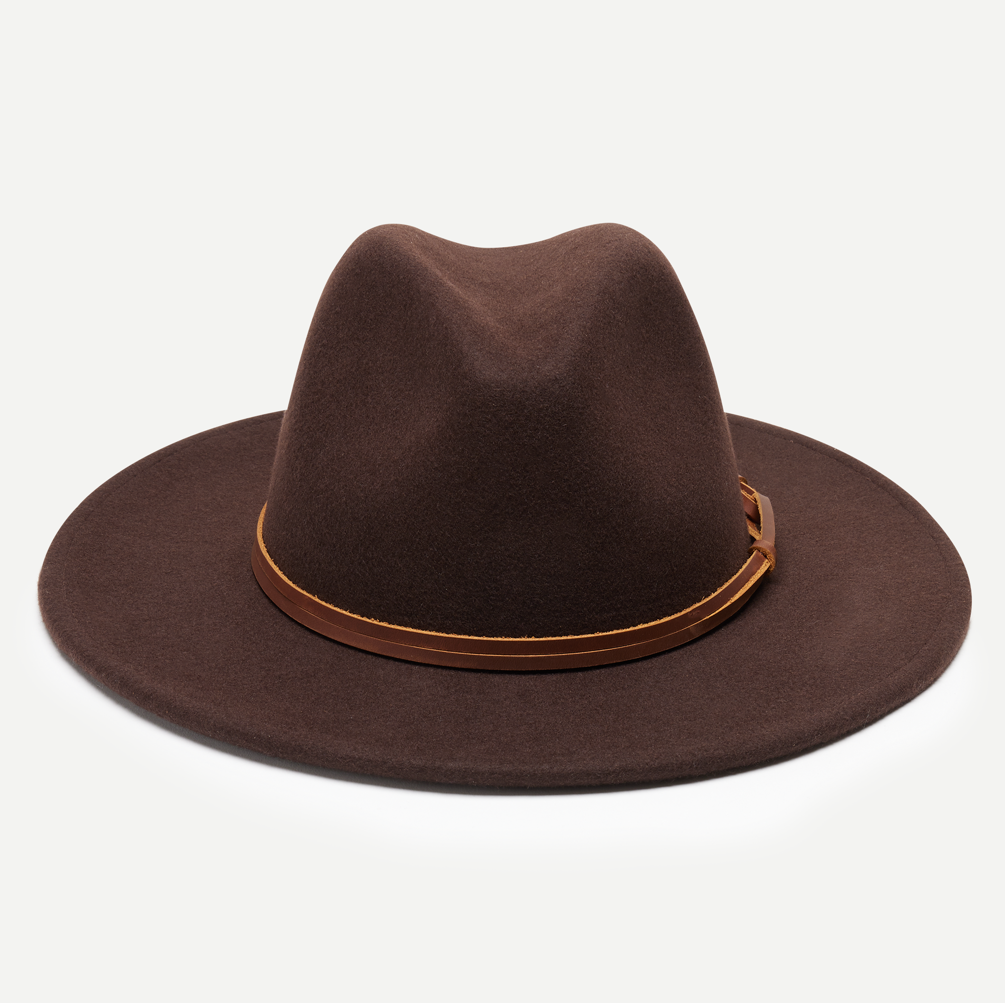 Brown Wool Felt Rancher Hat - Billie display picture 2